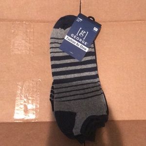 Men’s George No Show 5 pairs size 6-12